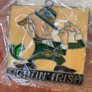 NIB Notre Dame FIGHTING IRISH Suncatcher